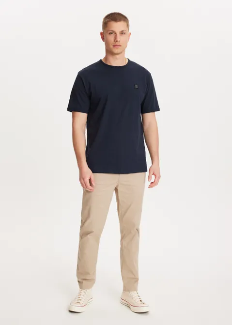 T-shirt met logo blauw (BLW.D)