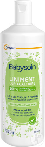 Cooper Babysoin Liniment Oléo-Calcaire Change Flacon 500ml
