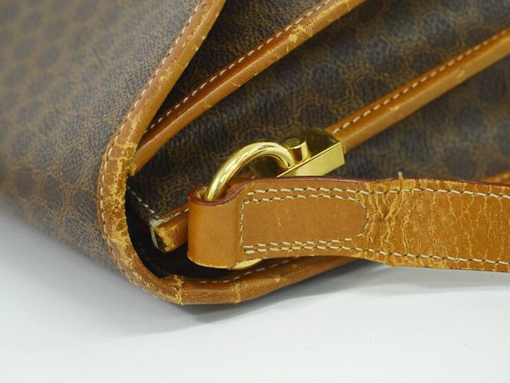 Celine Vintage Celine Crossbody Bag Brown