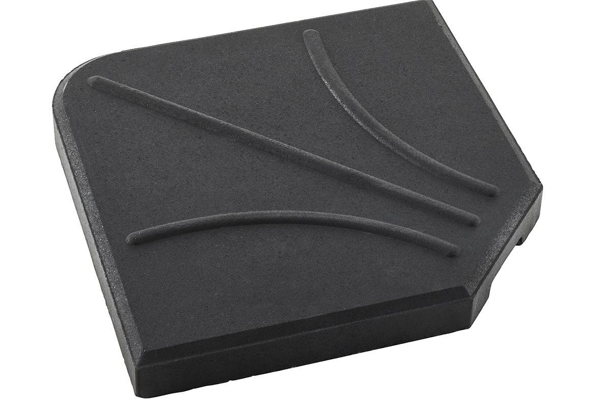 DALLE PARASOL DECENTRE ESNIO 25KG NOIR