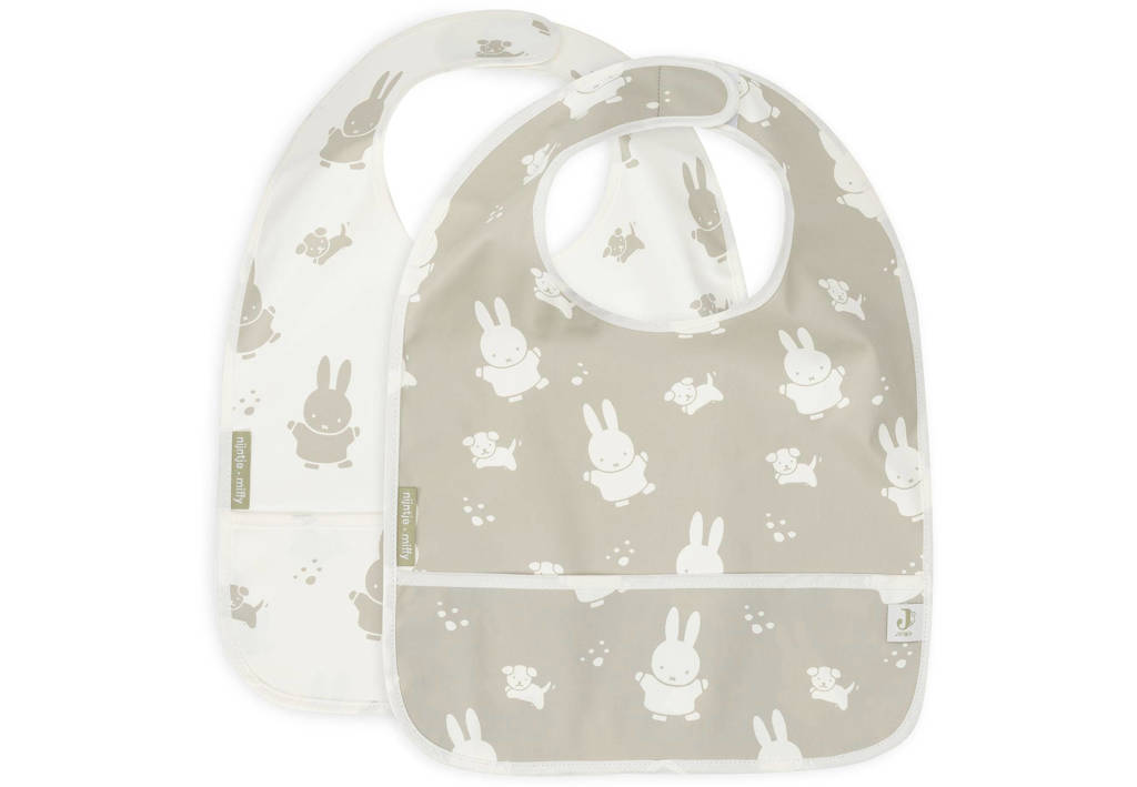 Goede grootte en kwaliteitwaterproof slab Miffy&Snuffy - set van 2 Olive Green