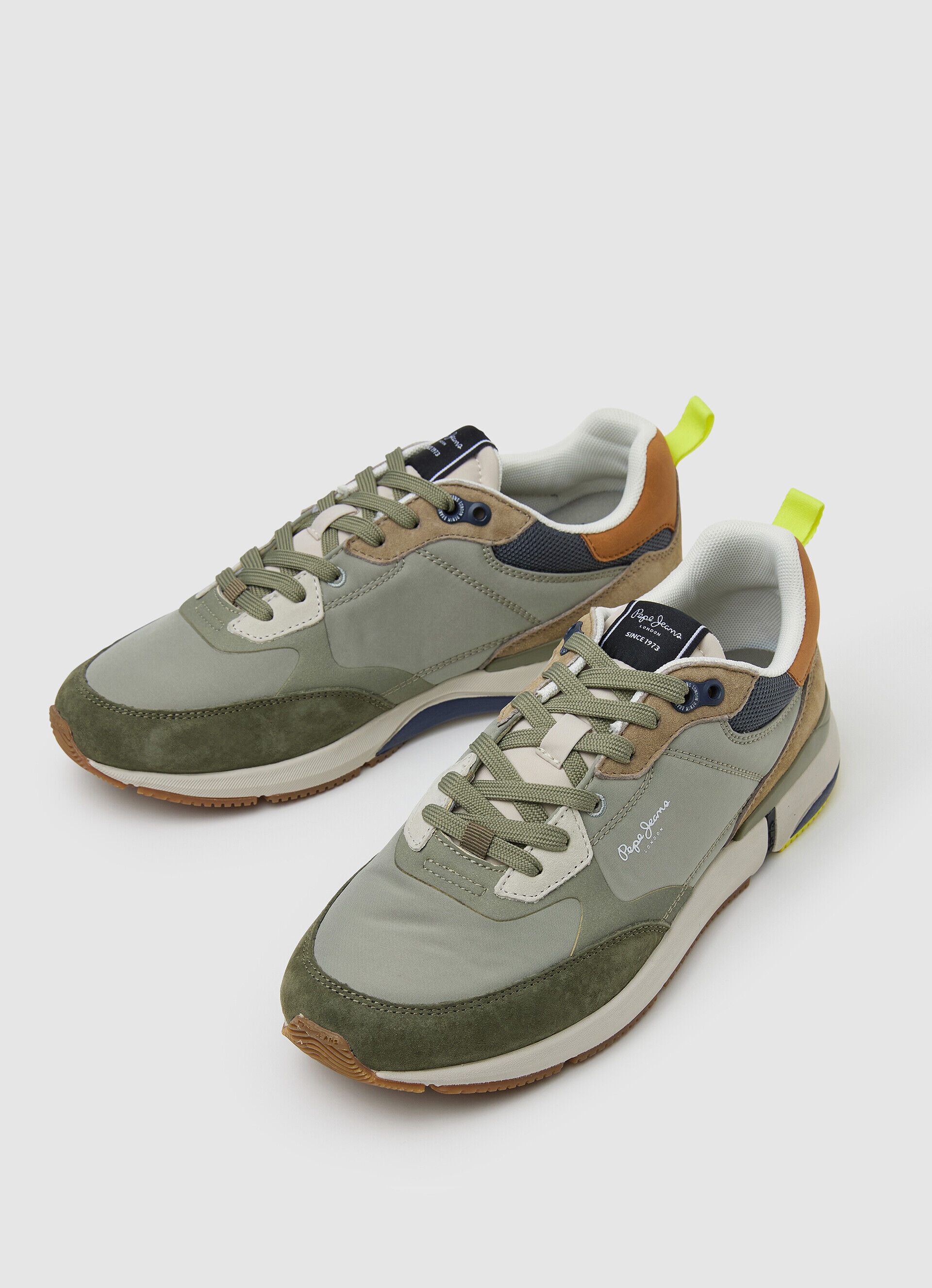 Sapatos LONDON PRO COMBINATION - verde cáqui