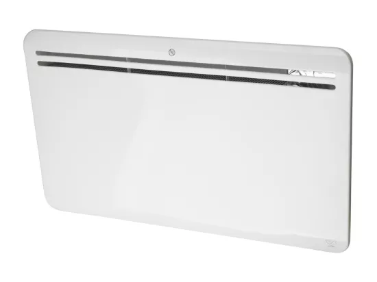 Chauffage connecté Wifi inertie sèche fonte - Blanc - 1500W - Voltman