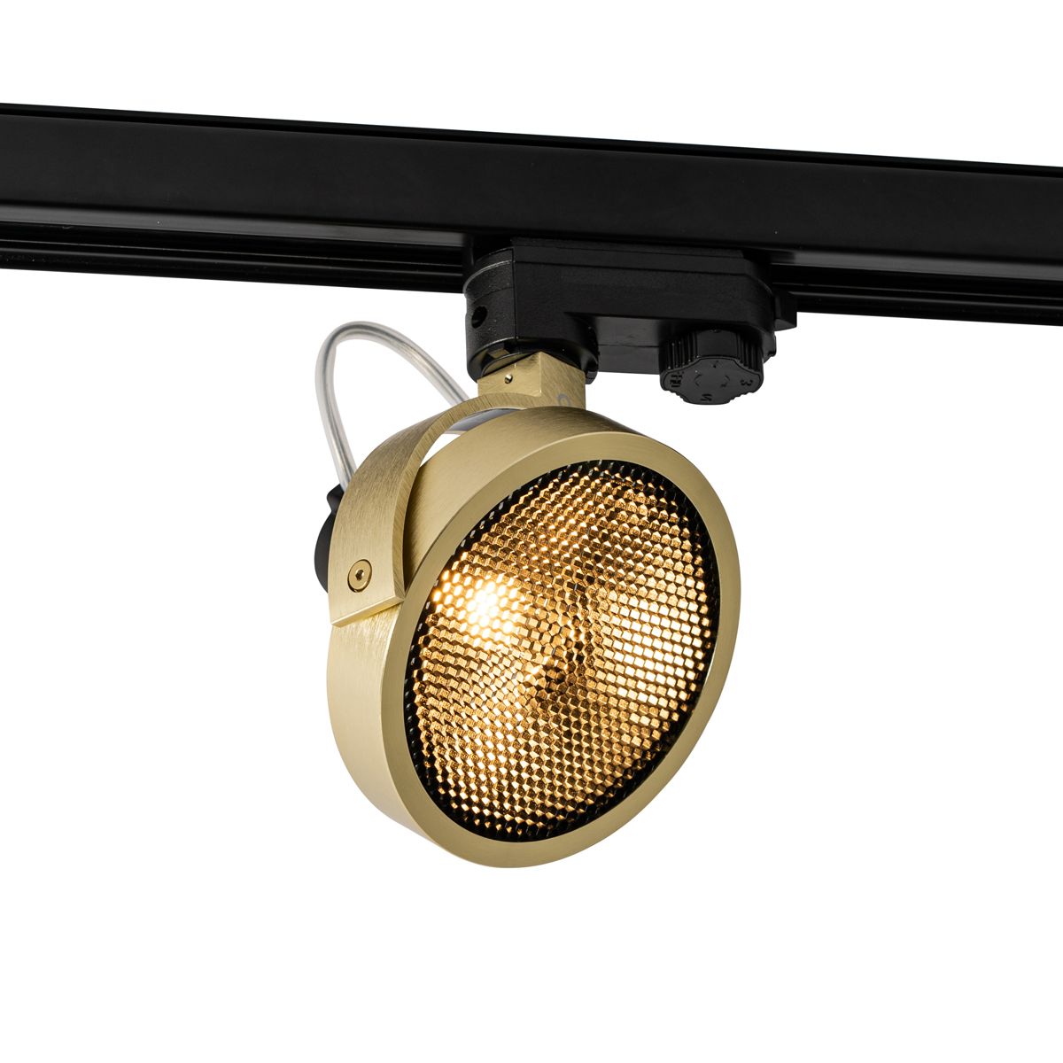Railspot goud voor 3-fase rail GU10 111mm - 3-Phase Master Honey