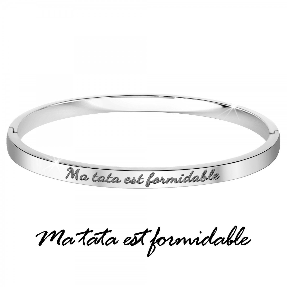 Ma tata est formidable - Bracelet SC Crystal