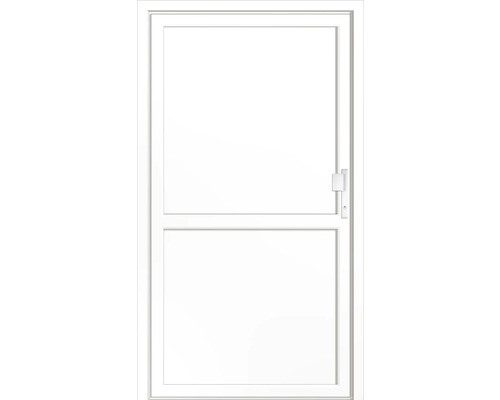 Zij-ingangsdeur, kunststof, Colorado wit, 980 x 1980 mm, rechtsdraaiend, 5-punts sluiting