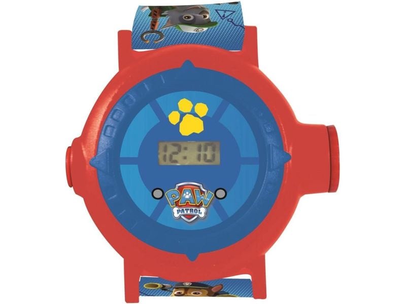 Lexibook Paw Patrol Digital-Projektionsuhr Eine 2-in-1-Uhr mit digitalem Bildschirm