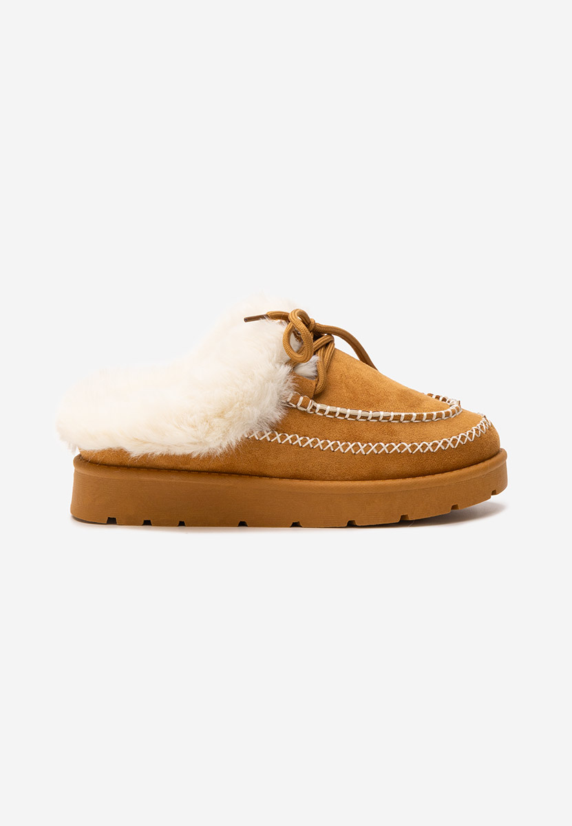 Sabots femme chameau Leainia