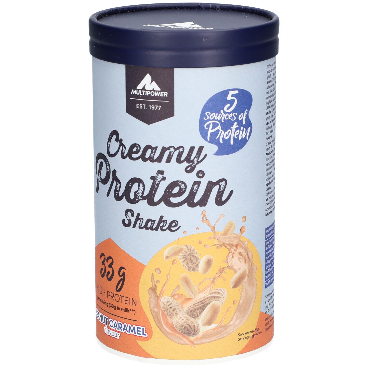 Multipower Creamy Protein Erdnuss KaramelL