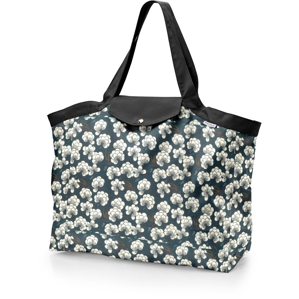 Grand Sac Cabas En Tissu Paradis Bleu