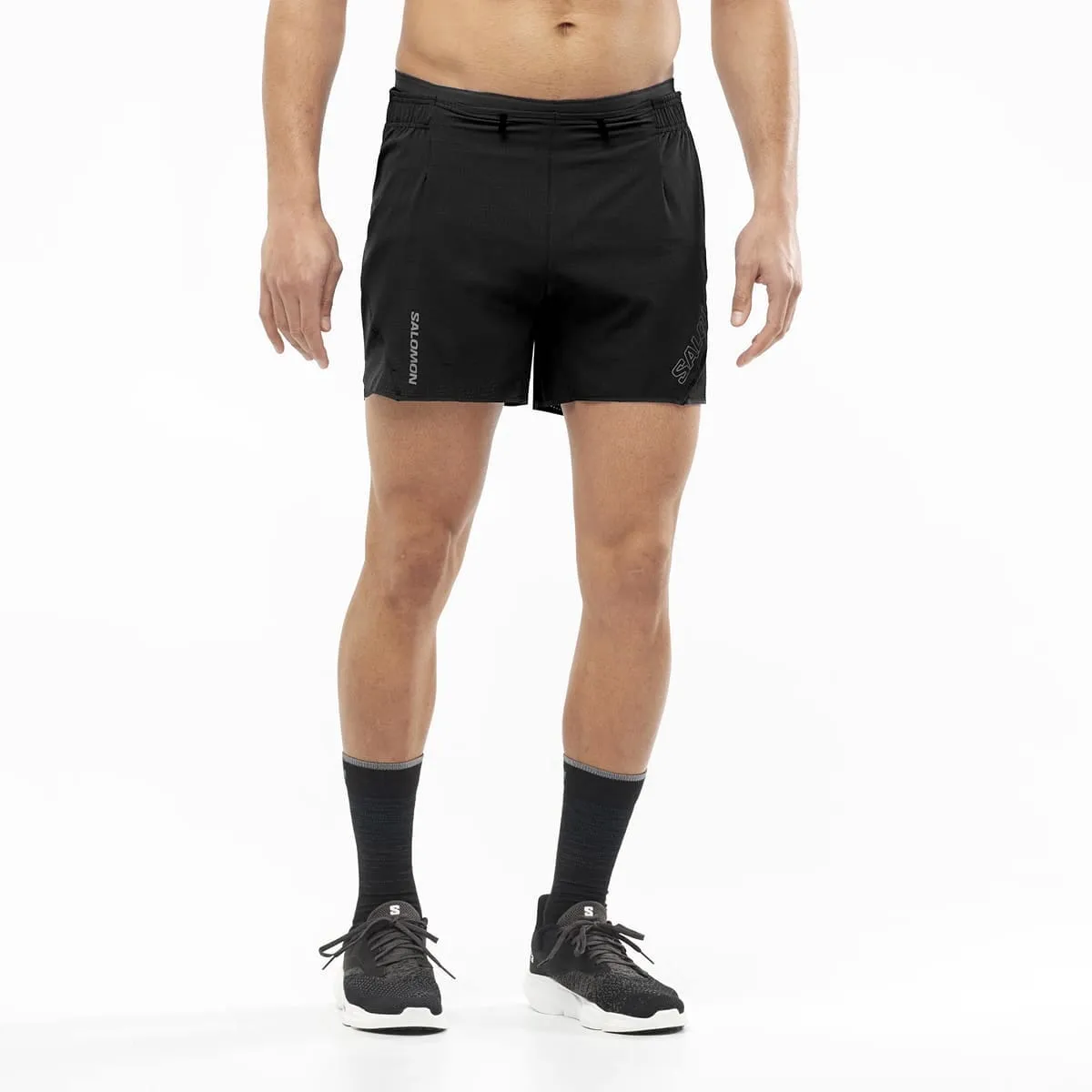 Salomon Men's Sense Aero 5'' Shorts Deep Black