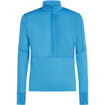 Icebreaker Merino 200 Realfleece Descender Half Langarmshirt Arctic Herren
