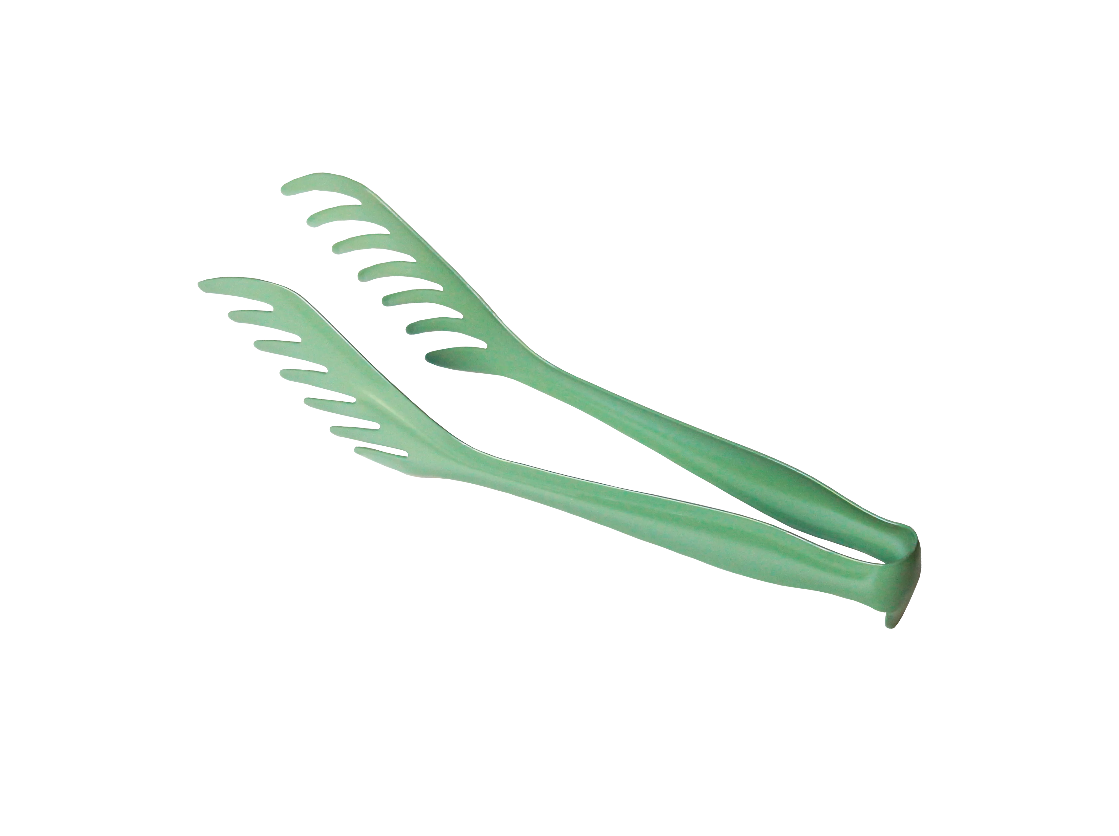 Roger Orfevre  Spaghettitang, grøn - L21,5 cm.