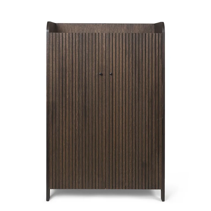 Ferm Living - Sill Schrank, H 110 cm, Eiche dunkel gebeizt