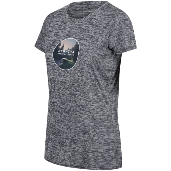 T-shirt randonnée REGATTA W FINGAL VII NAVY MARL