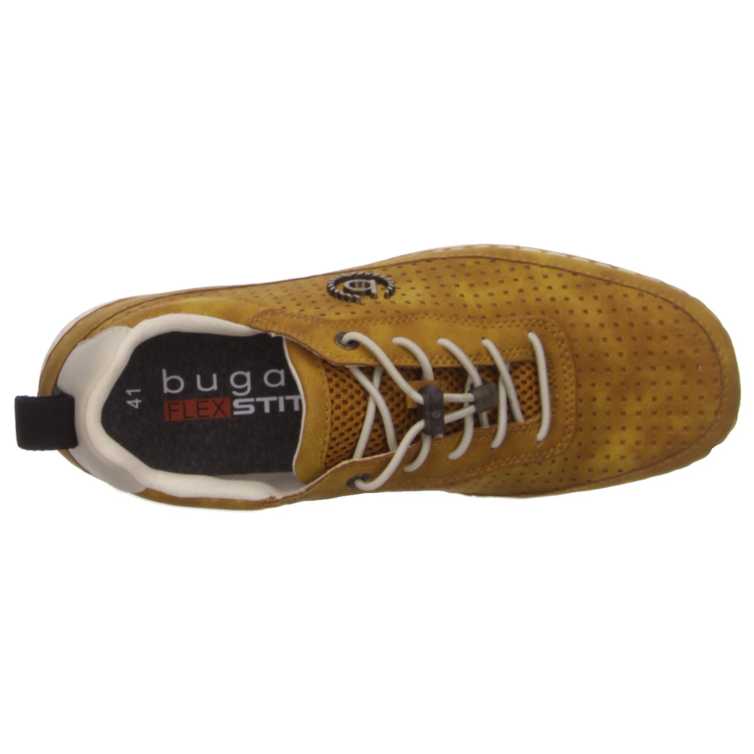 Bugatti Schnürhalbschuh gelb gelb/orange