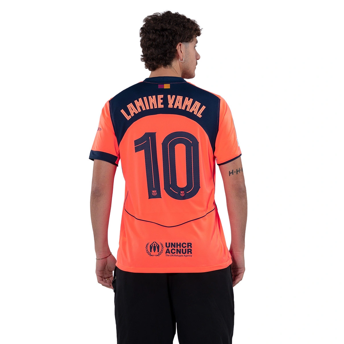 Camisola Nike Lamine Yamal FC Barcelona Terceiro Equipamento Champions League 2025-2026