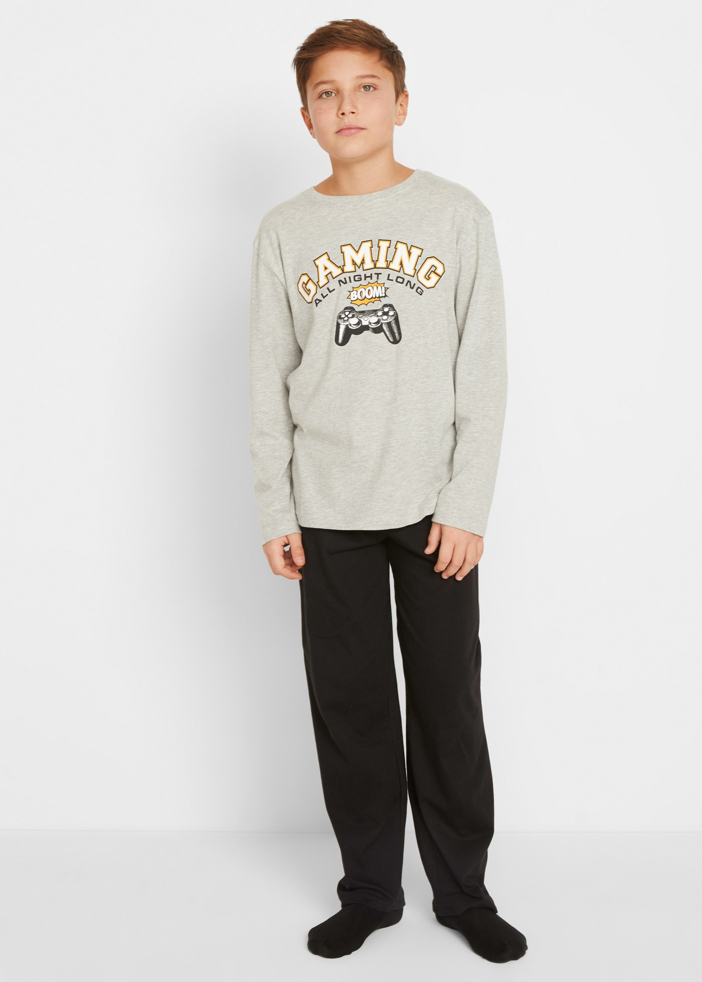 bonprix Pyjama Set, 2 mit grossem Frontmotiv