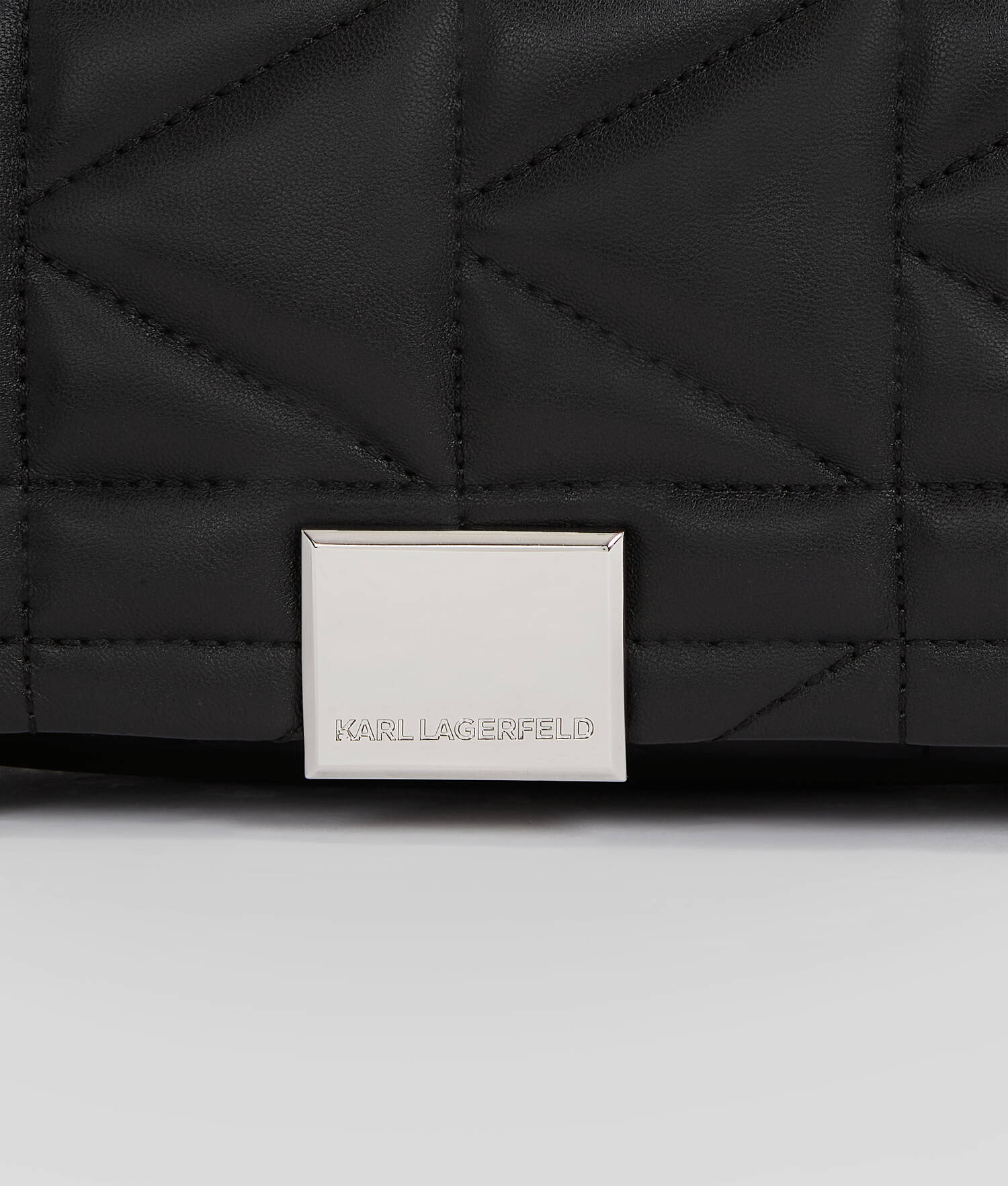 PETIT SAC BANDOULIÈRE K/KUILT - Noir-Nickel
