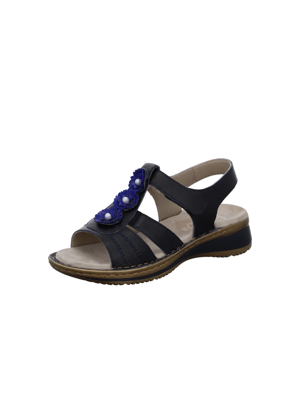 Sandalette Hawaii blau