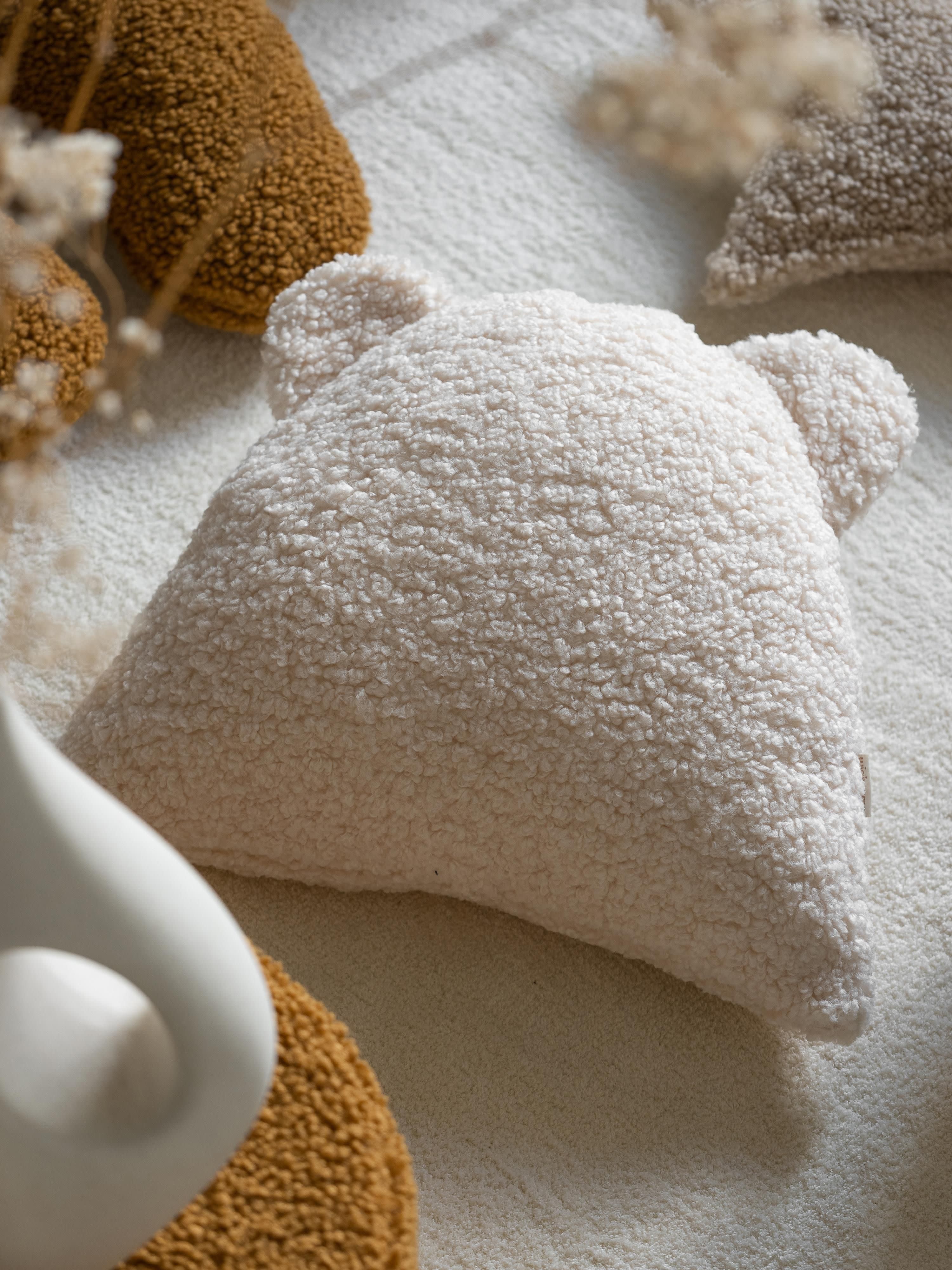 Kinderen teddy knuffelkussen Beer