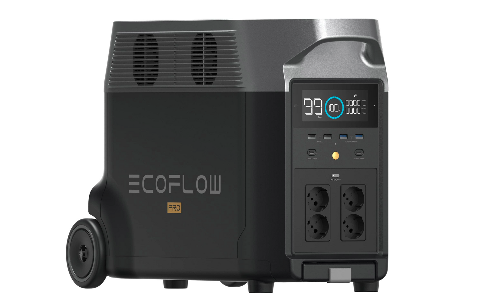 EcoFlow Delta Pro Tragbare Powerstation 3,6 kWh 3.600 W