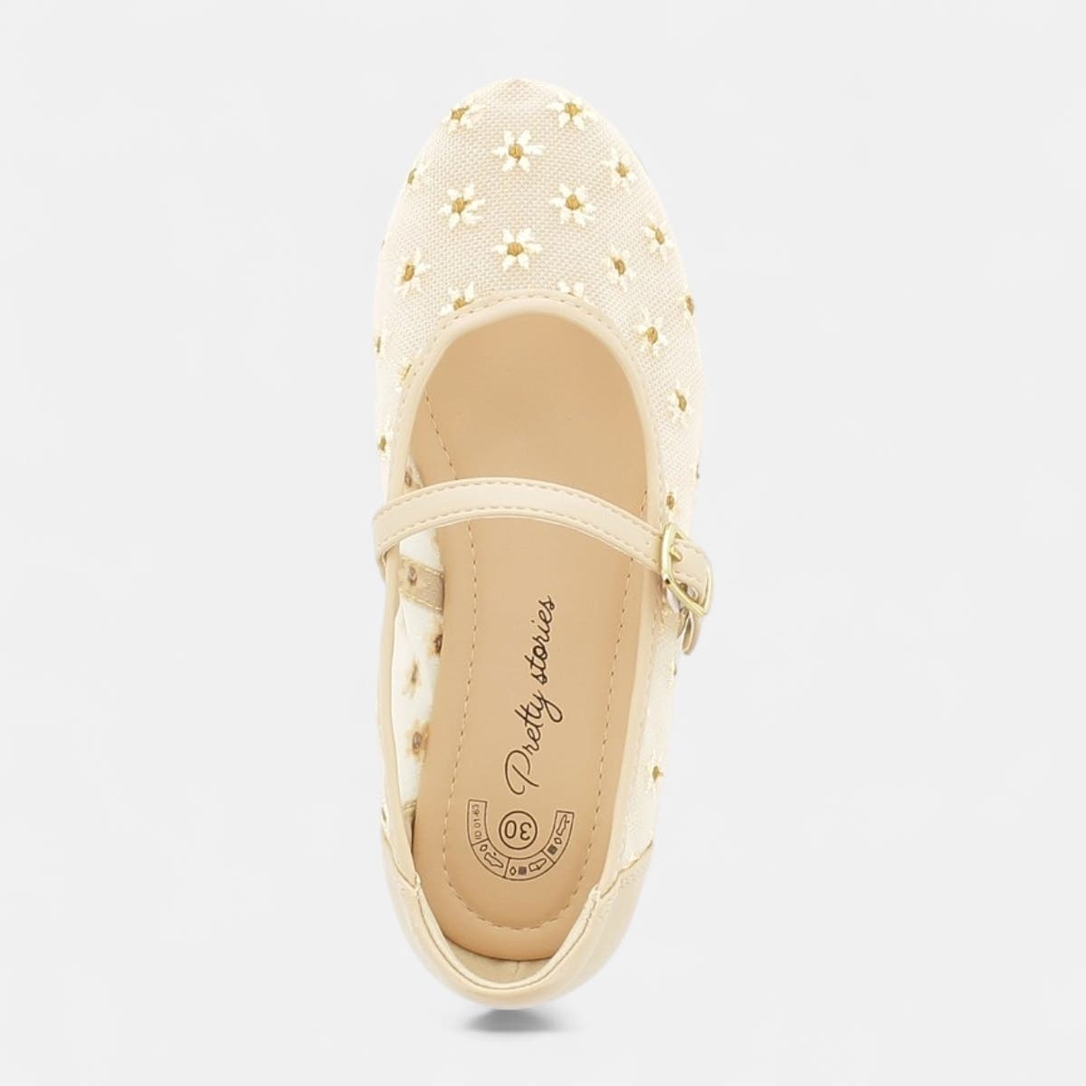 Ballerines Fille beige