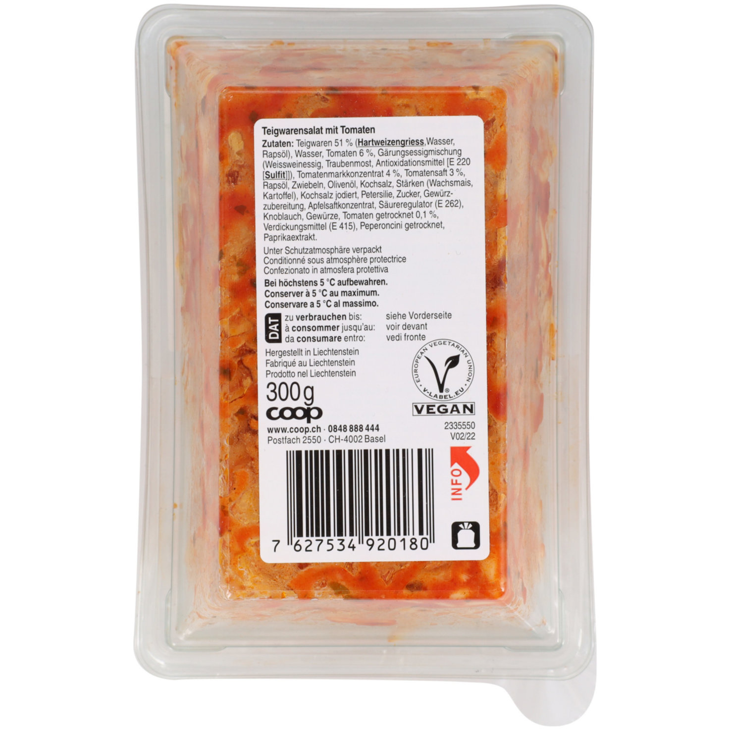 Prix Garantie Pasta-Salat mit Tomaten -