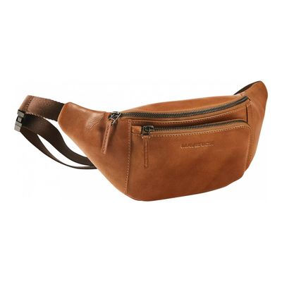 Maverick New Men - Étui de ceinture - cuir de vachette pleine fleur tanné végétal - cognac