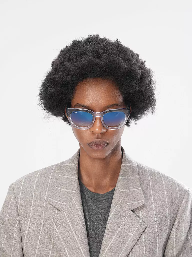 RAY BAN Sonnenbrille 0RB218S/53 grau