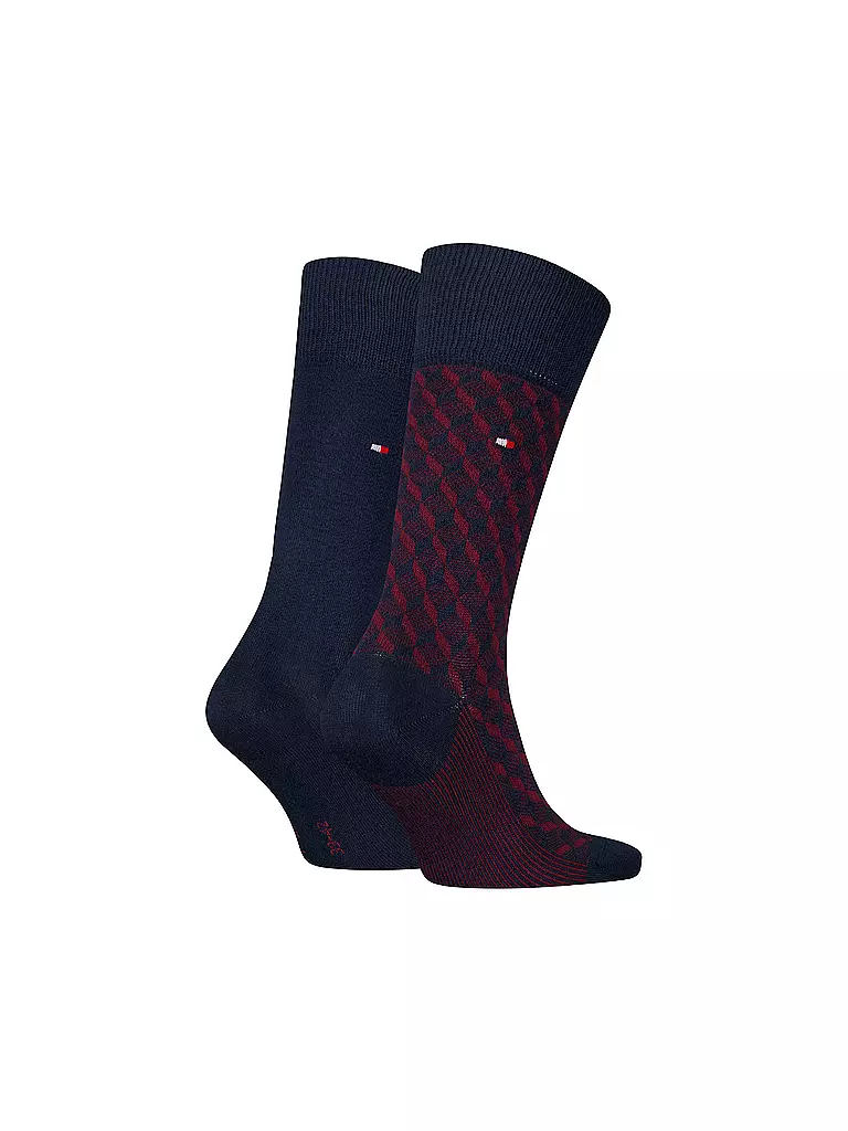 TOMMY HILFIGER Socken 2-er Pkg navy dunkelblau