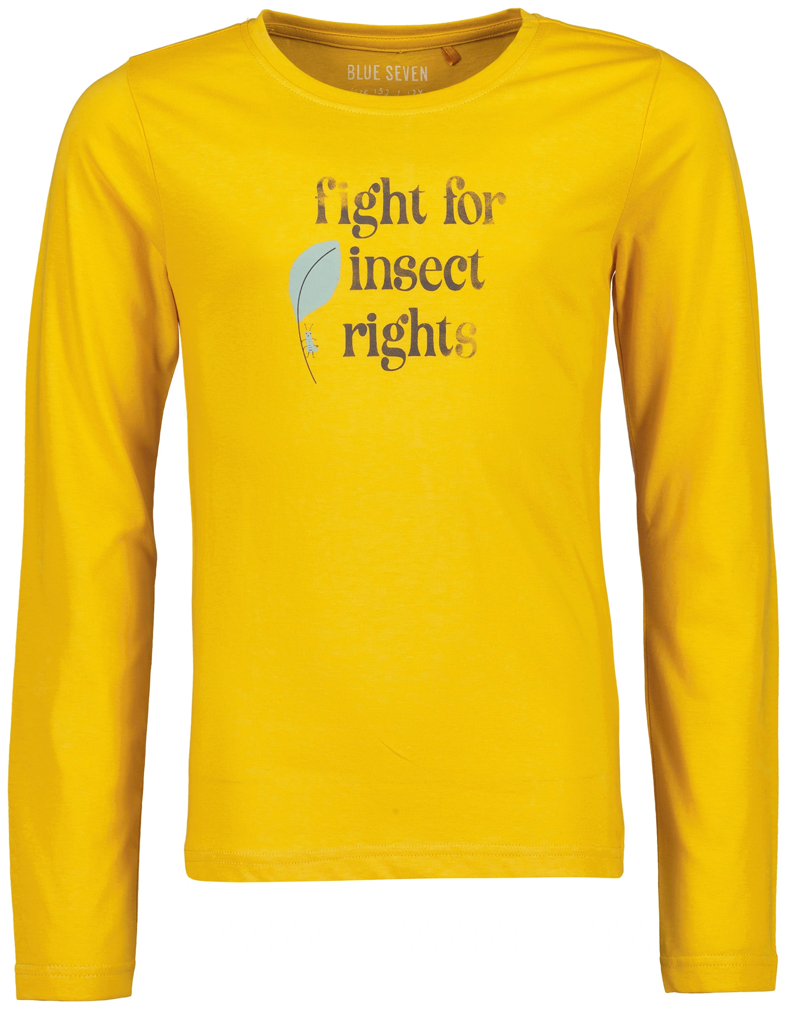 Langarmshirt INSECT RIGHTS in honig