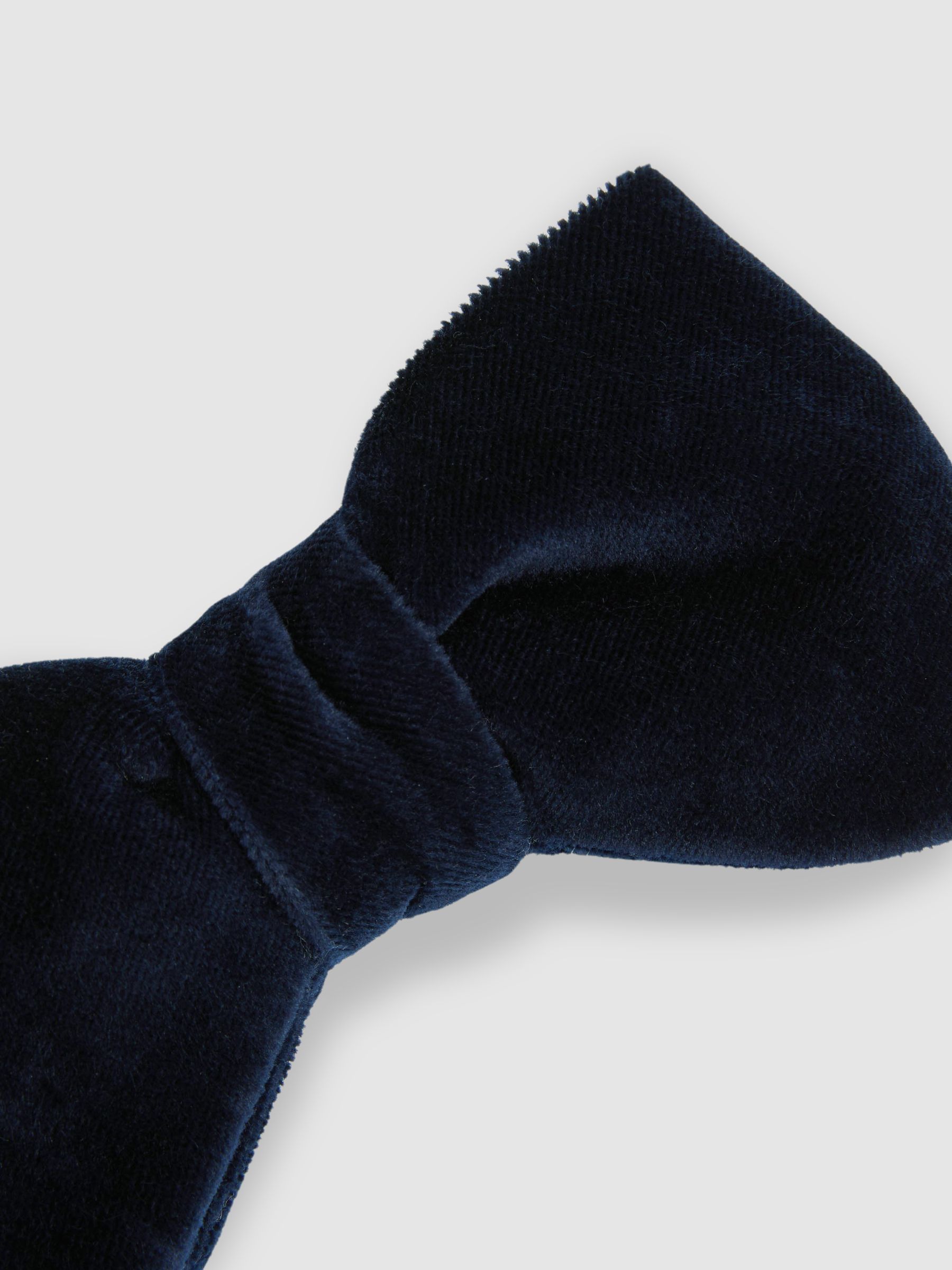 Marineblauw - Reiss Hike vlinderstrik van fluweel
