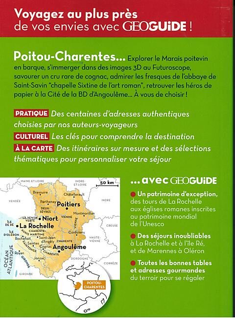 GALLIMARD - GEOGUIDE POITOU CHARENTES
