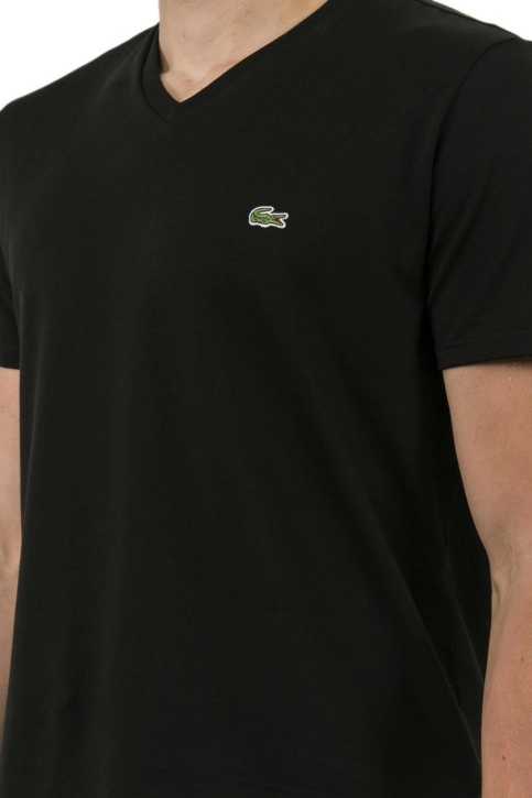 Tee shirt lacoste th6710 031 noir