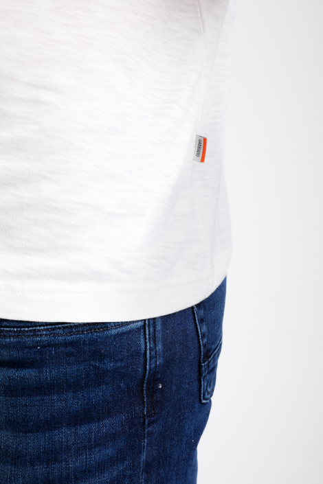 Gabbiano ecru heren t-shirt