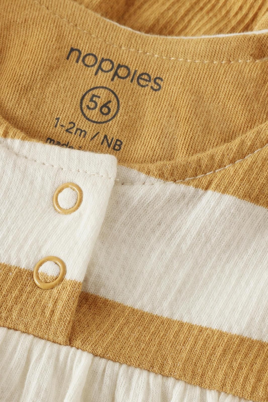 Noppies Baby Jumpsuit sleeveless stripe - Prairie Sand