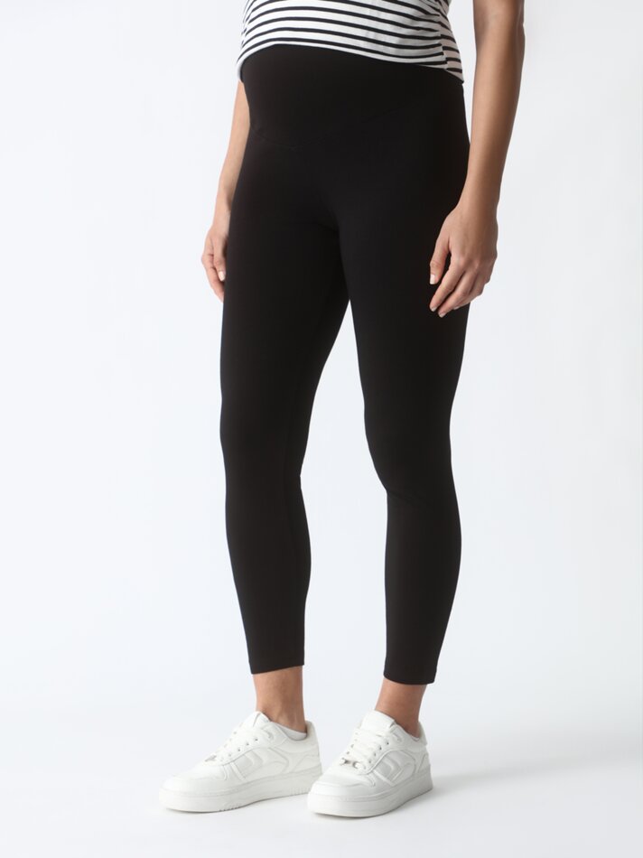 Calça legging básica para gestantes - Preta