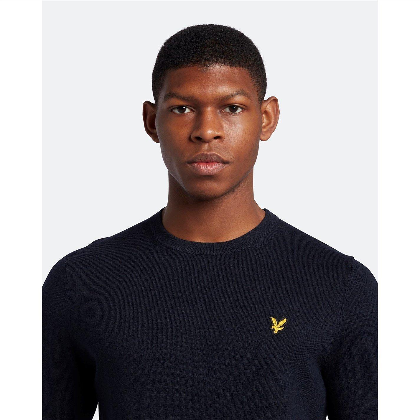 Lyle and Scott Merino Crew Knit Sweater