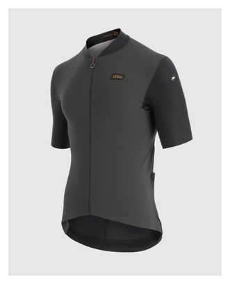 Maillot Manches Courtes Assos Mille GTO Jersey C2 Gris/Noir