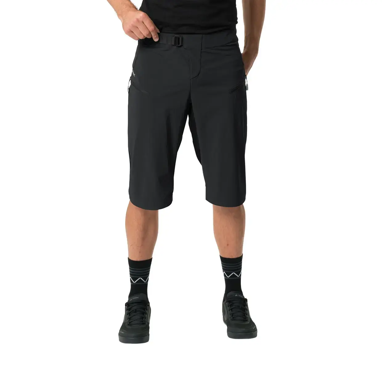 VAUDE Moab PRO MTB Fietsbroek Kort Zwart Heren