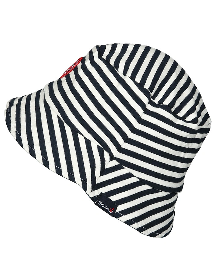 Sommerhut AHOI THERE in navy/weiß
