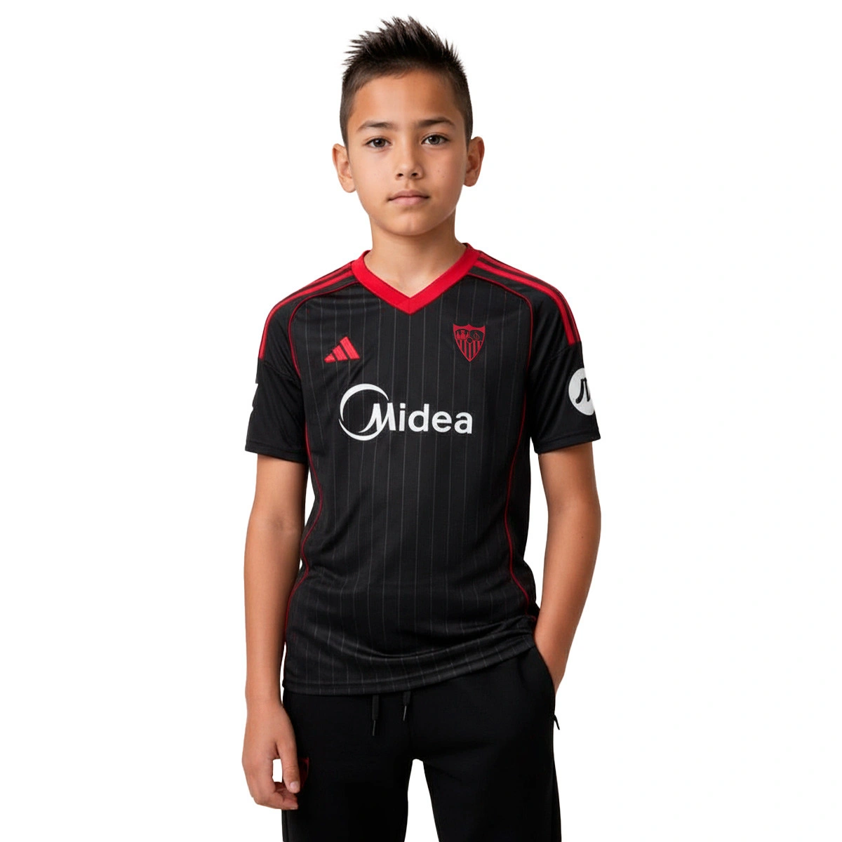 T-Shirt adidas Sevilla FC Terceiro Equipamento 2025-2026 Criança