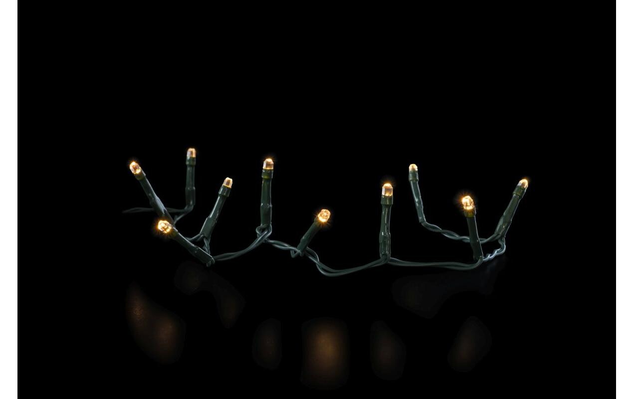 LED-Lichterkette Recharge String 10 m, 200 LED, GrünIn-/Outdoor Lichterkette