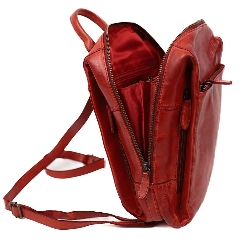 Bear Design Compacte Rugzak Sil Rood