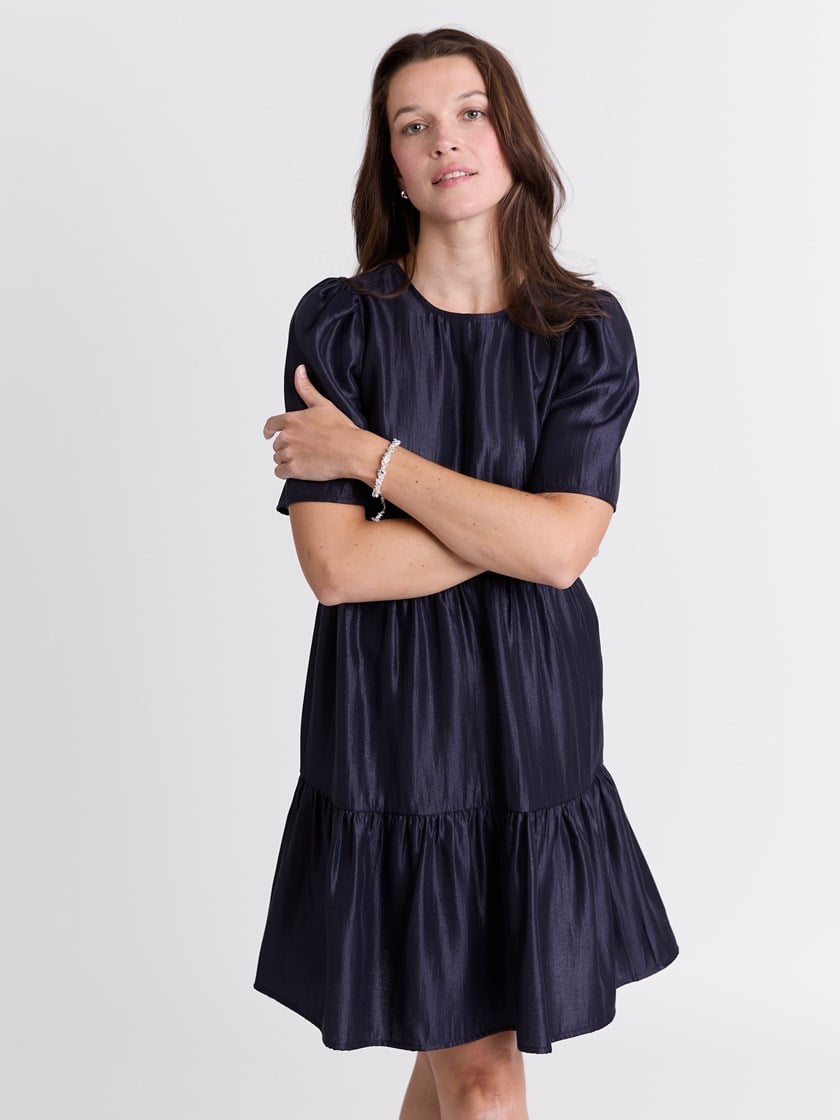 Charlene kjole Navy Blazer