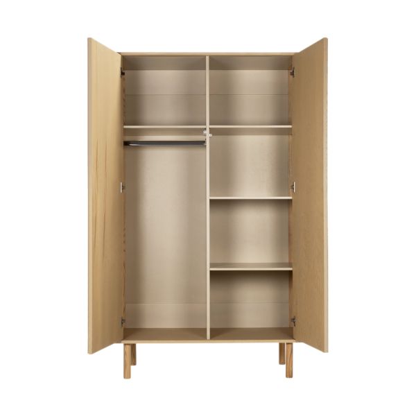 Kidsmill Ridge Kast - 2-deurs - Naturel Ash