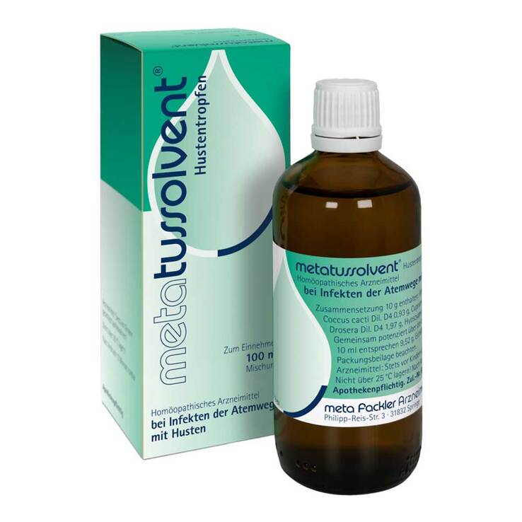 Metatussolvent Hustentropfen, 100 ml