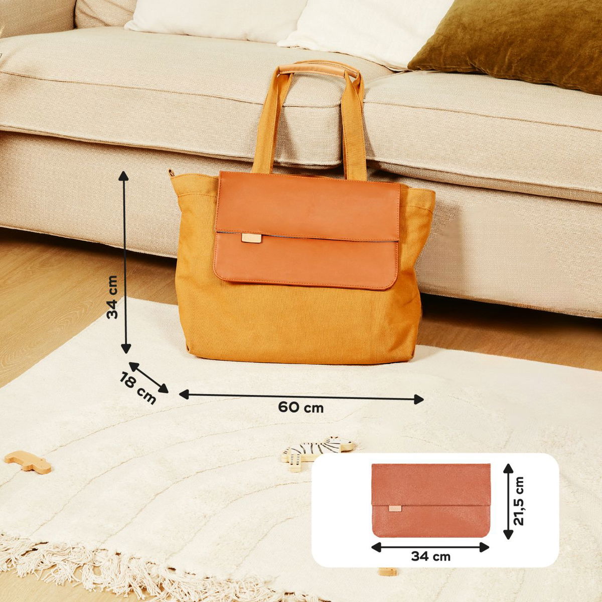 BabymoovBabymoov   Wickeltasche Tote Bag fancy