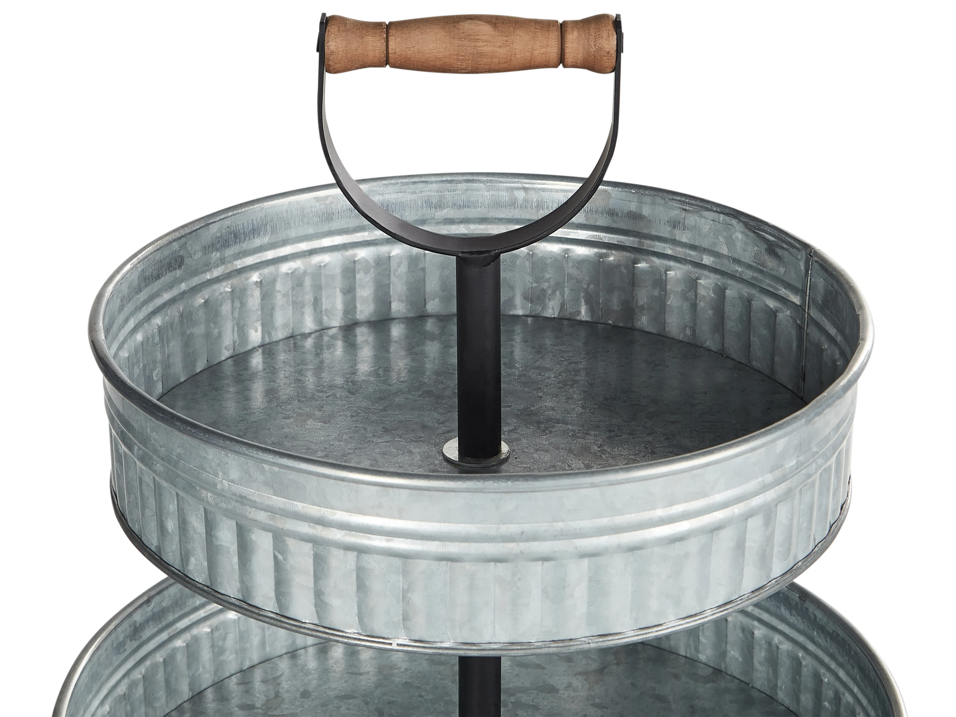 Taartstandaard met 3 etages KOUIGN Zilver